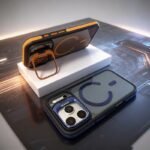 Premium Black Transparent Grip Case for iPhone