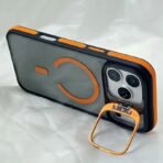 Premium Black Transparent Grip Case for iPhone - Image 3
