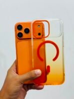 Orange Dual Tone Premium Magsafe Back Cover - Image 2