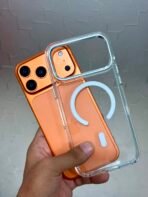 Clear Transparent Magsafe Back Cover for iPhone
