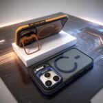 Premium Black Transparent Grip Case for iPhone