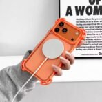 Airbag Anti-Knock Transparent Arcylic PC Cover for iPhone - Image 4