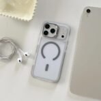 Premium Anti-Slip Clear Transparent Magsafe Cover